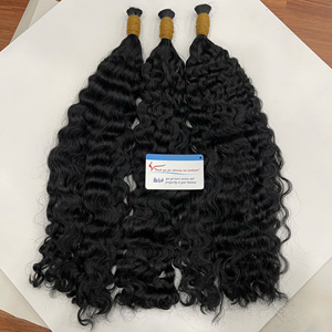 Luxe en vrac cheveux vietnamiens cheveux humains cheveux bruts naturels raides/ondulés/bouclés prix de gros - Product Image 3