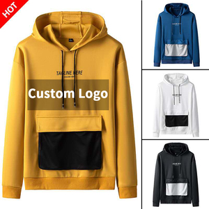 Sudadera con Capucha para Hombre, Corte Regular, Informal, de Algodón Tejido, con Bolsillo, para Otoño - Product Image 5