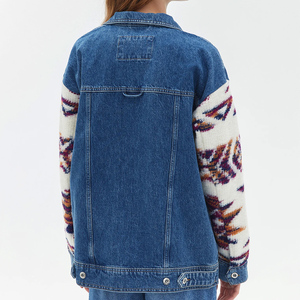 2025 New Mid-Length Women's <b>Denim</b> <b>Coat</b> Long Sleeve Lapel Collar Casual Outerwear Stylish Autumn Winter Jacket - Product Image 6