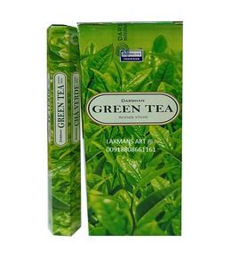 Paquet hexagonal bâtons d'encens thé vert bâton d'encens darshan gros darshan bâton d'encens aggarbatti bâton d'encens parfumé - Product Image 1