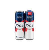 Cerveza Lager Premium Kronenbourg 1664 Blanc de Alto Rendimiento de la Cervecería Francesa