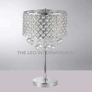 <b>Silver</b> Luxury Handmade Crystal Metal Candle Stand Shiny Lighting Wedding Christmas Decorations Concrete Unique Candle Jar - Product Image 1