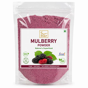 Poudre de fruit de mûrier 100 % pure et naturelle OEM ODM, poudre de superfruits de mûrier de qualité supérieure, riche en antioxydants, vitamines et fibres - Product Image 1