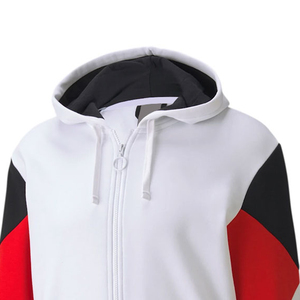 Sweat à capuche coupe ample surdimensionné pour femmes conception d'arc linéaire 80% coton 20% polyester sweat poches 100% coton avant hiver - Product Image 4