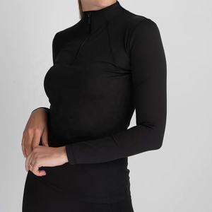 Vêtements d'équitation accessoires fournitures équestres hauts manches longues personnalisé à la mode couche de Base de sport de haute qualité - Product Image 3