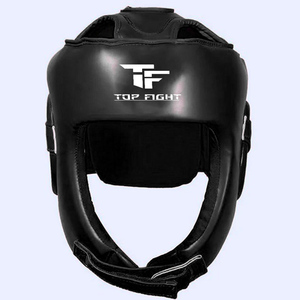 อุปกรณ์ป้องกันศีรษะสำหรับชกมวย Top Fight สีเขียว ทำจากวัสดุ PU ระบายอากาศได้ดี ปิดด้วยแถบตีนตุ๊กแก สำหรับผู้ใหญ่ ใช้สำหรับฝึกศิลปะการต่อสู้ - Product Image 2
