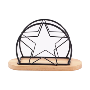 Porte-mouchoirs en métal élégant avec un design unique, adapté à la décoration intérieure et à un usage commercial - Product Image 6