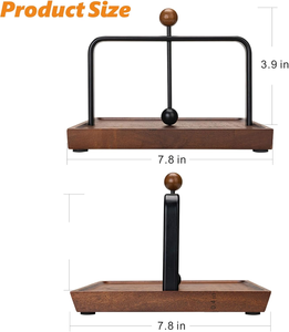 Moderno Porta Servilletas de Madera Pintada y Metal para Mesa de Comedor, Cocina, Hogar y Restaurante - Product Image 3