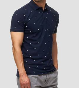 Camiseta Polo de Golf para Hombre de Alta Calidad de Fábrica OEM, Camiseta Polo Juvenil con Logotipo Personalizado, Pantalones Cortos con Mangas y Estampado - Product Image 3