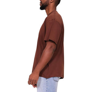 T-shirt unisexe de haute qualité 230 g/m², coupe ample, avec impression de logo personnalisé, motif uni, 100 % coton, design simple - Product Image 3