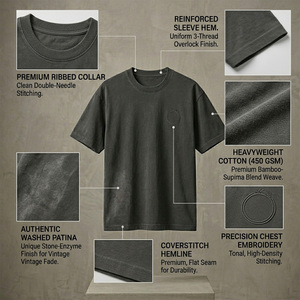 Camiseta de Hombre Negra de Corte Regular, Poliéster/Algodón, Cuello Redondo, Manga Corta, Casual, con Estampado de Letras, Estilo Urbano, Tejido Liso - Product Image 5