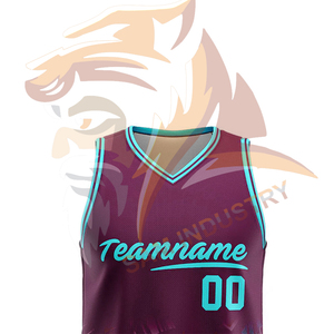 Professional Manufacturer Made Basketball Jersey Quick Dry Custom Sublimation Printed 100% Polyester Basketball Jersey - Product Image 6