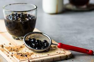 Perlas de tapioca vietnamitas 3Q, bolas de boba explosivas de fábrica para preparar té con leche aromático y deliciosos dulces de gelatina crujiente en hoteles y resorts. - Product Image 2