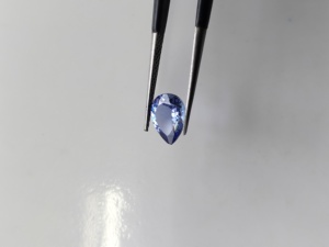 Tanzanita Azul Natural de 8x6MM, Corte Pera, Gema Suelta de la Mejor Calidad para Joyería - Product Image 3