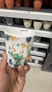Logotipo Personalizado de Diseño Moderno para Bodas, Cerámica y Vidrio - Estilo Minimalista, Grueso, Marca FAIZA CRAFT, Mejor Precio, Proveedor de India - Product Image 2