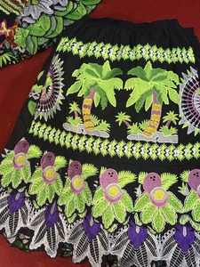 Faldas de Verano Bordadas de Estilo Hawaiano, Faldas Midi Largas y Suaves de Alta Calidad para Mujer - Product Image 2