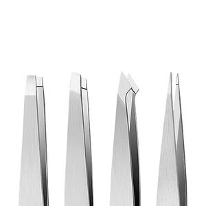 Wholesale Eyebrow Tweezers Set Professional Stainless Steel Tweezers for Women & <b>Men</b>, Ingrown <b>Hair</b> Removal Tweezers OEM - Product Image 1