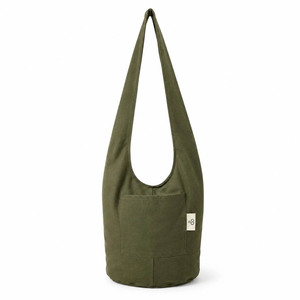 Bolso bandolera de lona de algodón personalizado con bolsillos con cremallera |   Bolsa de Viaje para Yoga al por Mayor - Product Image 3