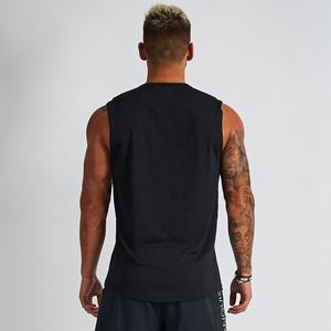 New Latest Design Wholesale Custom Knitted Breathable Casual Plus Size Workout <b>Men</b> <b>Tank</b> <b>Top</b> Customized logo <b>tank</b> <b>top</b> for <b>men</b> - Product Image 3