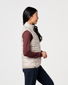 Gilet matelassé coupe-vent réversible zippé TriPro Sports pour femme, 100 % polyester, style streetwear, coupe classique pour l'hiver - Product Image 2