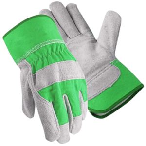 Guantes de Trabajo de Alto Rendimiento Canadienses, Resistentes, de Piel de Vacuno, Forro de Algodón, Protección para Manos en Trabajos de Limpieza - Product Image 3