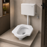 WC moderne en céramique sans bride, cuvette confort, fixation au sol, garantie 5 ans, pour salle de bain, hôtel, hôpital, villa, chambre, appartement