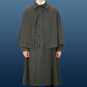 <b>Men's</b> <b>Long</b> Woolen Formal Coat With Turn-down Collar Single Breasted Button Closure Winter Wear - Product Image 4