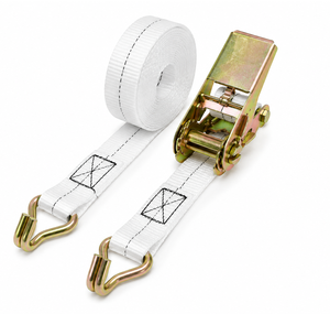 Correa de Amarre de Poliéster de 25 mm con Ganchos Dobles en J, de Alta Resistencia, para Carga, OEM ODM, Vietnam - Product Image 1