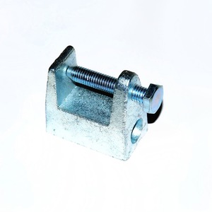 Collier de serrage pour poutre 12 mm en acier galvanisé, collier de serrage robuste pour tube, support de tige filetée, fixation industrielle, quincaillerie de construction - Product Image 6