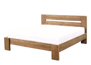 เตียงคิงไซส์โครงไม้แข็ง/เตียงไม้เนื้อแข็งขนาดคิงไซส์หรูหรา - Product Image 2