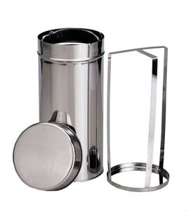 Boîte de Petri en acier inoxydable pour chirurgie générale, avec base graduée pour un comptage facile des colonies, certifiée CE - Product Image 1