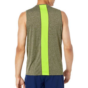 Sublimation personnalisé texturé musculation débardeurs en gros polyester coton Gym course Fitness entraînement débardeur - Product Image 5