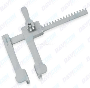 Écarteur de côtes Finochietto, instruments chirurgicaux thoraciques et cardiovasculaires, réutilisables, en acier inoxydable, approuvés CE ISO, Davicon - Product Image 3