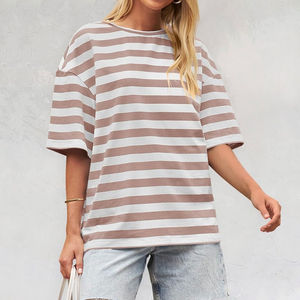 Camisetas Transpirables de Manga Corta para Mujer, Ropa Cómoda, Camisetas de Mujer Más Vendidas, Camiseta de Verano para Mujer - Product Image 5