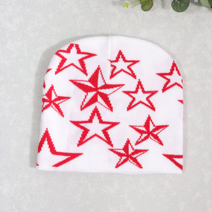 หมวกบีนนี่ถักยืดได้แบบยูนิเซ็กซ์ นุ่ม สบาย อุ่น เหมาะสำหรับสวมใส่ลำลองกลางแจ้งในฤดูหนาว - Product Image 1