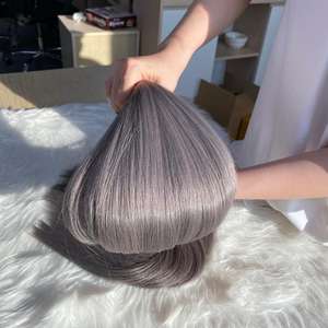 Prix de gros 100% Extensions de cheveux Remy vietnamien alignés sur les cuticules Os gris Paquet de cheveux raides Extensions de cheveux humains - Product Image 6