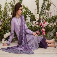 Ramsha Vol MASHAAL-10 Salwar Kameez en coton 3 pièces pour femmes, broderie lourde, design ethnique moderne, festivals, Inde, Pakistan