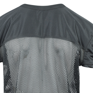 Maillot de sport respirant entièrement sublimé et personnalisable à col ras du cou, séchage rapide, en tissu maille 100 % polyester, pour le football - Product Image 4