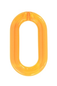 Chaîne murale moderne en résine pour Diwali, design transparent ouvert, chaîne cubaine DIY pour bijoux - Product Image 2