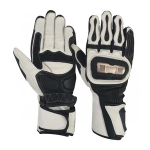Guantes de Motocicleta Ligeros de la Mejor Calidad, Transpirables, con Logotipo y Color Personalizados, Correa de Muñeca Ajustable, Dedos Completos, para Exteriores - Product Image 1