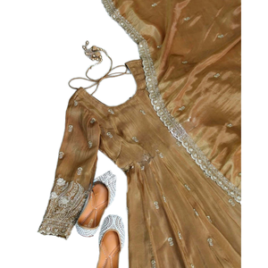 ชุดกาวน์สำหรับงานปาร์ตี้ของผู้หญิงชุดยาวด้านล่างและชุดดูปองตาสำหรับงานปักขนาดใหญ่ขนาด XL ดีไซเนอร์ - Product Image 1