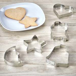 Fournisseur en gros d'articles pour la maison et le jardin, ustensiles de cuisine, outils de pâtisserie, emporte-pièces à biscuits en métal, vente chaude, emporte-pièces à gâteaux et biscuits faits à la main en acier inoxydable - Product Image 2