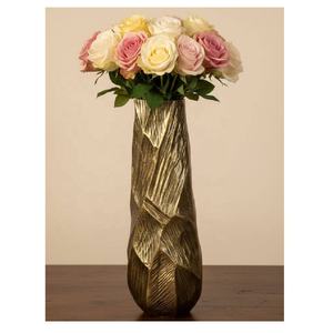 Vase de table moderne de haute qualité, finition polie miroir, pour la décoration du salon, de la salle à manger, centre de table décoratif pour fleurs, vaisselle - Product Image 5