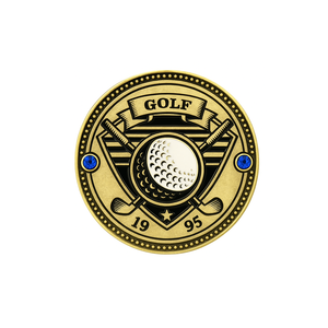 Marqueurs de balle de golf amusants en métal émaillé, forme abeille personnalisée, portables et étanches, 25 mm – Cadeaux pour club d'enfants - Product Image 2