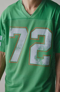 Maillot de football américain 2026, dernier design, haute qualité, sublimation personnalisée, nom et numéro de l'équipe, short de joueur, 100 % polyester - Product Image 4