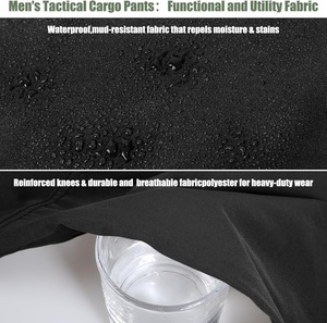 Pantalon de travail renforcé et durable, robuste, avec poches utilitaires, pour la construction et l'usine - Product Image 5