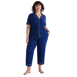 OEM Service <b>Women's</b> Plus Size Soft Printed Sleepwear Short Sleeve Slim Fit Casual Design Breathable <b>Nightgowns</b> at Affordab - Product Image 2