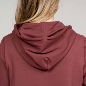 Sudaderas de invierno de manga larga para hombre con estampado digital, suministro ODM, bordado de lentejuelas, dobladillo deshilachado en gris jaspeado - Product Image 2