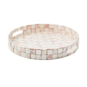 Bandeja Decorativa y para Servir de Nácar Azul Caro - Product Image 5