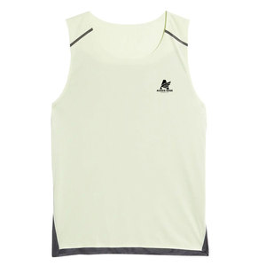 เสื้อกล้ามผู้ชาย Aussie Edge สีเขียวอ่อน แห้งเร็ว สปอร์ต คอกลม ผ้าถัก สีพื้น สำหรับออกกำลังกาย - Product Image 1